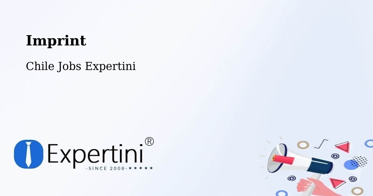 Imprint – Mostazal - Chile Jobs Expertini